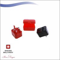 Swiss Military Travel Adapter Premium Abs Finish