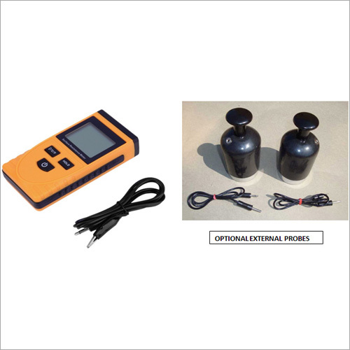 Yellow And Black Digital Surface Resistance Meter
