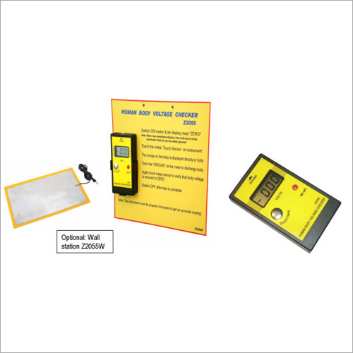 Yellow Human Body Voltage Checker