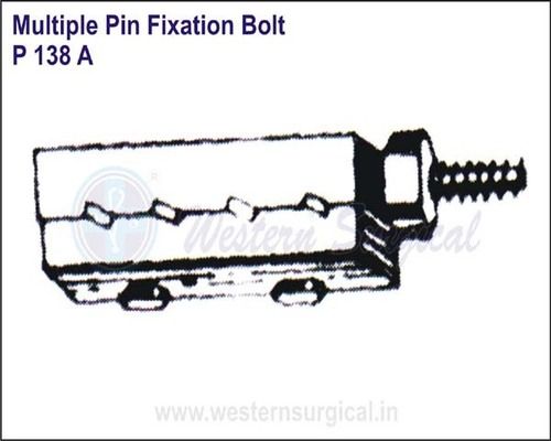 Multiple Pin Fixation Bolt