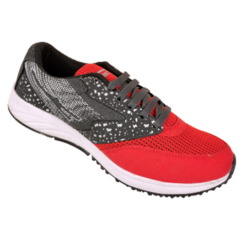 Avaible In Multicolour Red And Black Shoe