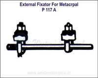 External Fixator For Metacrpal - Stainless Steel, Lightweight, Metallic | High Precision, Durable, Corrosion-resistant, Manual Operation
