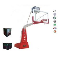 Electric Hydraulic Basketball Hoop Movable Basketball Stand