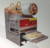 Semi Automatic Rectangle Tray Sealing Machine