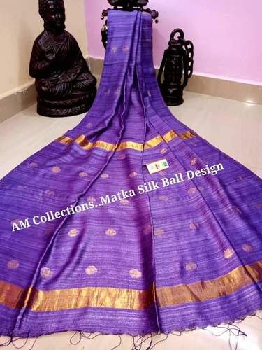 Pure Handloom Matka Silk Saree – Tabakashi