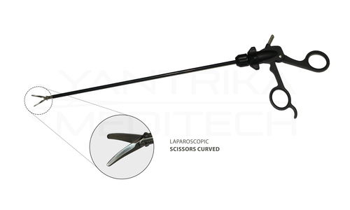 Laparoscopic Scissors Curved