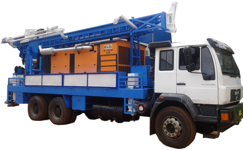 Borewell Water Drilling Rig (MAN Truck)