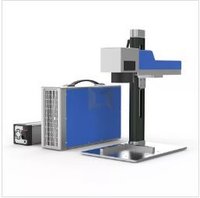 20W 30W Raycus Laser Power split mini portable Fiber laser marking machine