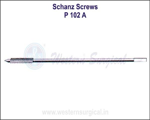 SCHANZ Screws By WESTERN SURGICAL