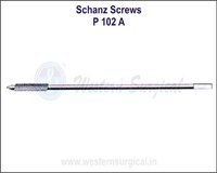 Schanz Screws - High-strength Stainless Steel, 10mm Size, Corrosion-resistant | Ideal For Versatile Applications, Enhanced Durability