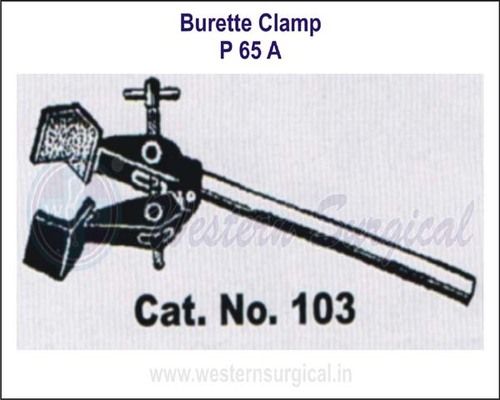 Burette Clamp - Durable Stainless Steel, Adjustable Grip for Secure Lab Use