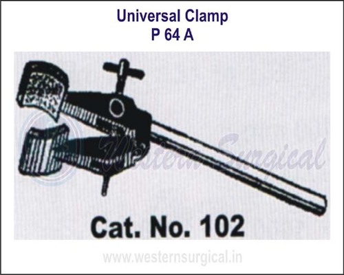 Universal Clamp P64A - Color: Silver