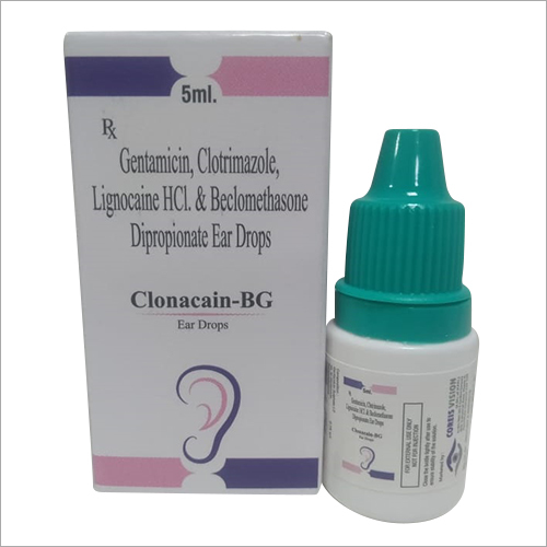 Gentamicin Clotrimazole Lignocaine HCI And Beclomethasone Dipropionate Ear Drops