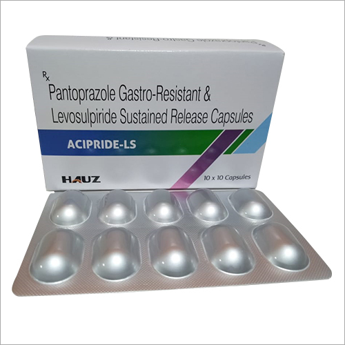 Pantorazole Gastro Resistant And Levosulpiride Sustained Release Capsules
