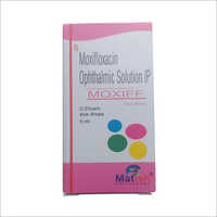 Moxifloxacin Ophthalmic Solution IP