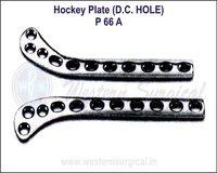 Hockey Plate (D.C.Hole)