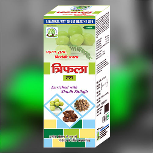 Triphala Ras Age Group: For Adults