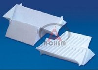 Universal Reagent Reservoir - 50ml Graduated Capacity, 8 Compartments Of 5ml Each, Autoclavable Polypropylene, White Color