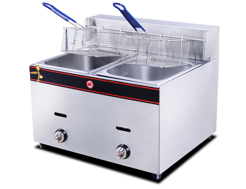 Deep ( French ) Fryer Double Electric & Gas With Stand