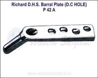 Richard D.h.s. Barral Plate (d.c. Hole)