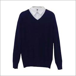 Woolen School Sweater By RAJAN KNITWEAR