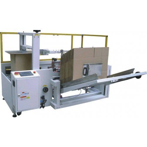 Carton Erector & Bottom Sealer Machine