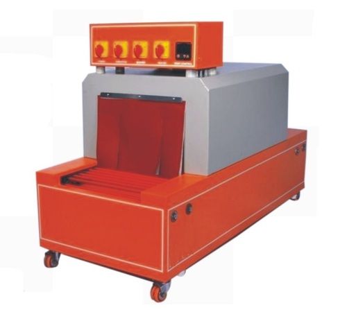 Shrink Wrapping Machine - PVC Shrink Films, 36"x12"x12" Chamber Size, 6 Kw Power, Semi-Automatic with Frequency Speed Control