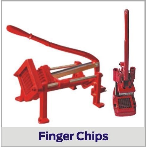 Hand Operated Finger Chips Machine Plastic Height: 21 Inch (In)