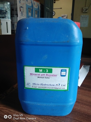 Mineral ph booster chemical