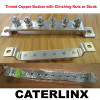 Tinned Copper Busbar with Insulating Sleeve