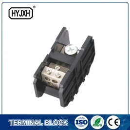 Steel And Nickel Plating (150A)Din Rail Type Single Phase One-Inlet Multi-Outlet Connection Terminal Block For Metering Box