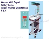 Warmer with sepret trolley servo single probe(infant warmer skin/manual)