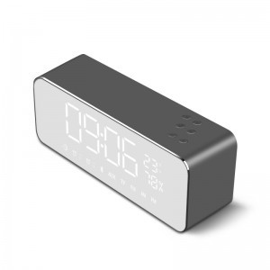 Metal Case USB Radio/Alarm Clock Bluetooth Speakers