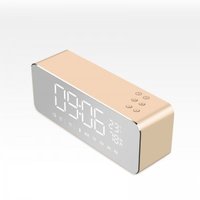 Metal Case USB Radio/Alarm Clock Bluetooth Speakers