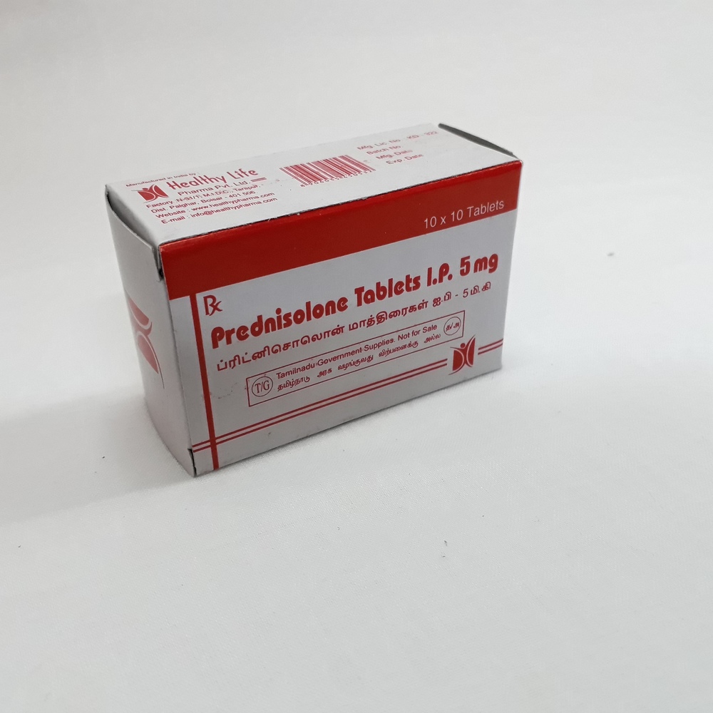 Prednisolone Tablets Bp 5mg