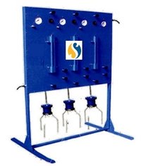 Blue-yellow Concrete Permeability Apparatus