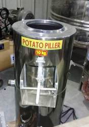 Potato Peeling Machine - Stainless Steel 1 HP Power 100-150 Kg/hr Capacity | Automatic Eco-Friendly High Efficiency Compact Structure