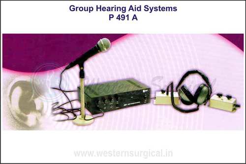 Group Hearing Aid Systems For Deaf-training Institutions