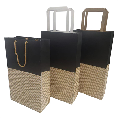 Available In Different Color Paper Shopping Bag