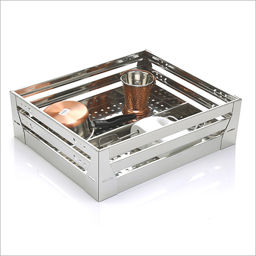 SS Modular Kitchen Storage Basket