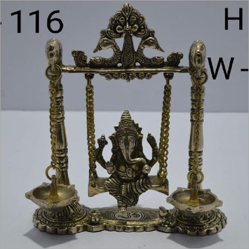 Brass Ganesh Statue By PRANIKA INTERNATIONAL
