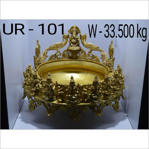 Brass Decorative Urli By PRANIKA INTERNATIONAL