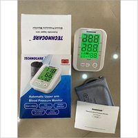 Digital Blood Pressure Machine - Abs Material, 125x147x61mm | Voice Prompt, Lcd Display, Accurate Oscillometric Method, Automatic Pressurization, 20-299mmhg Range, Pulse Rate 40-200/min, Backlit Red Display, Lightweight 450g