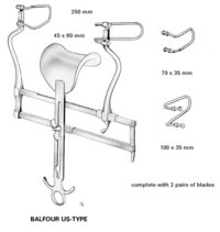 Steel Balfour Retractor