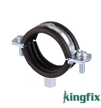 Pipe Clamp With M8+10 Nut & Rubber