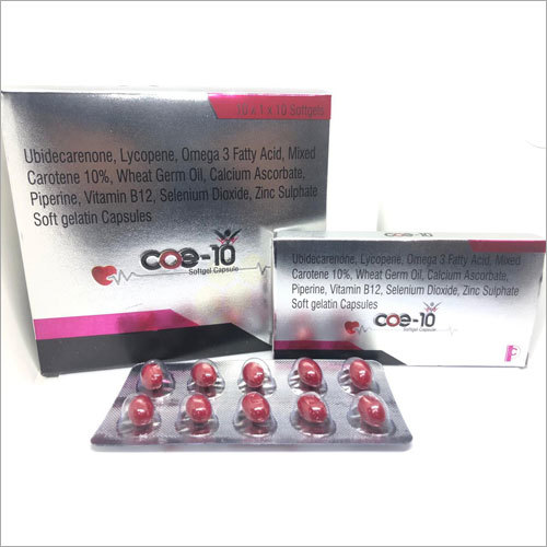 Ubidecarotene Lycopene Softgelatin Capsule Recommended For: All