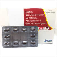 Lycopene Lutein Grape Seed Softgel Capsule Recommended For: All