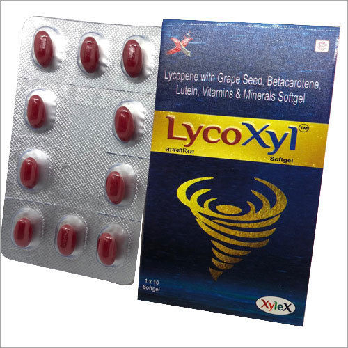 Lycopene With Grape Seed Betacarotene Lutein Vitamins And Minerals Softgel Capsule Recommended For: All
