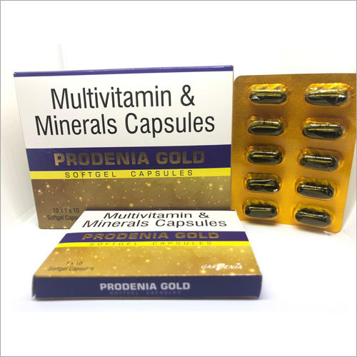 Prodenia Gold Multivitamin And Minerals Capsule Recommended For: All