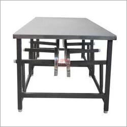 Eco-friendly Stainless Steel Adjustable Canteen Table